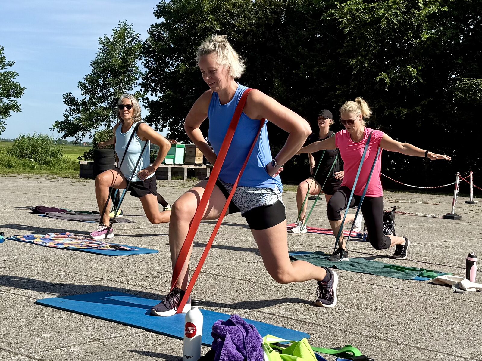 Buitenfitness van Keep Fit Joure
